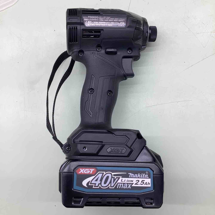 ★マキタ(makita) コードレスインパクトドライバー 40V ブラック TD002GRDXB【越谷店】