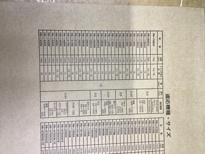 ハウスBM ポータブルバンドソーブレード PB-1130CX　５本入り【桶川店】