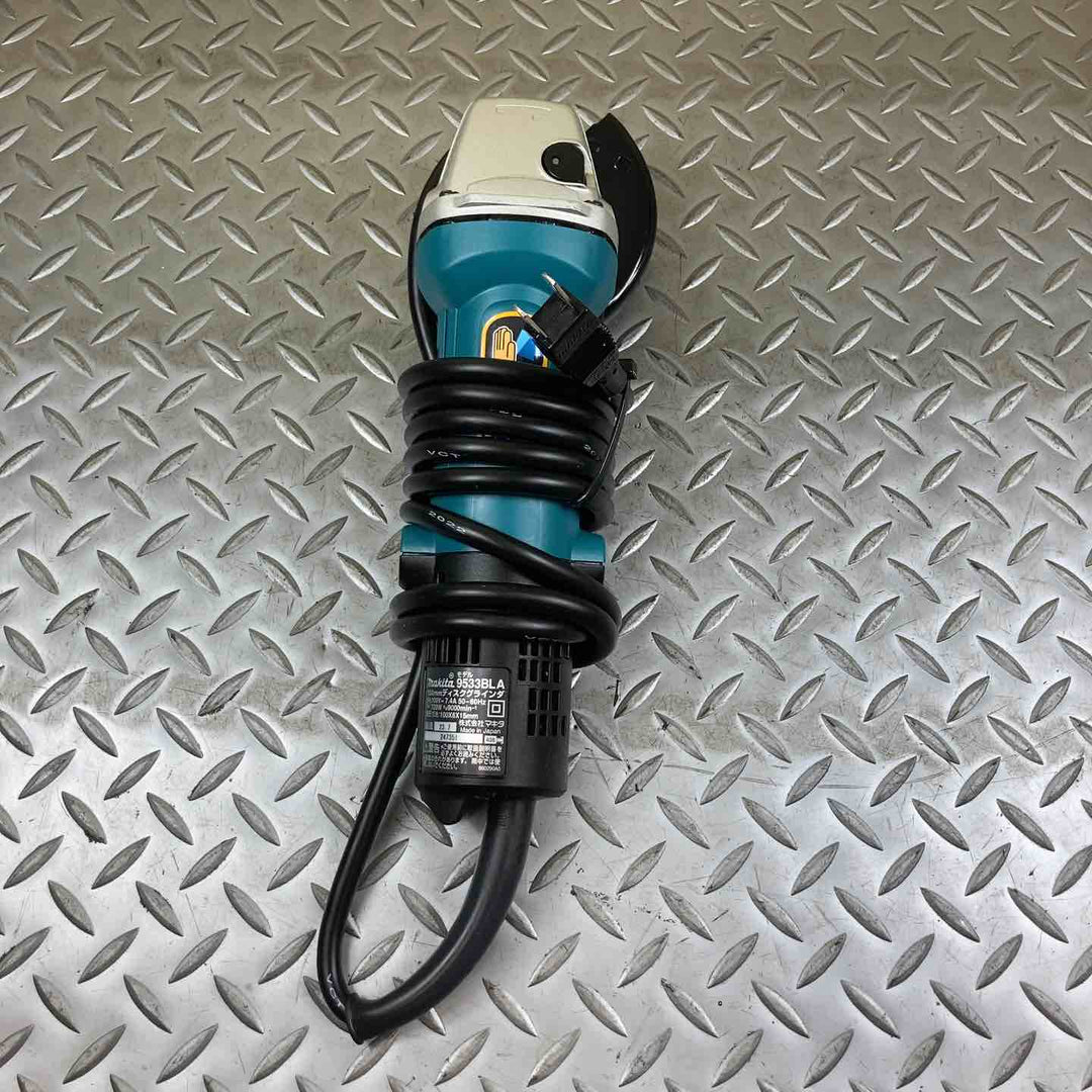 マキタ(makita) ディスクグラインダ 低速高トルク ブレーキ付 100mm 9533BLA【川崎店】
