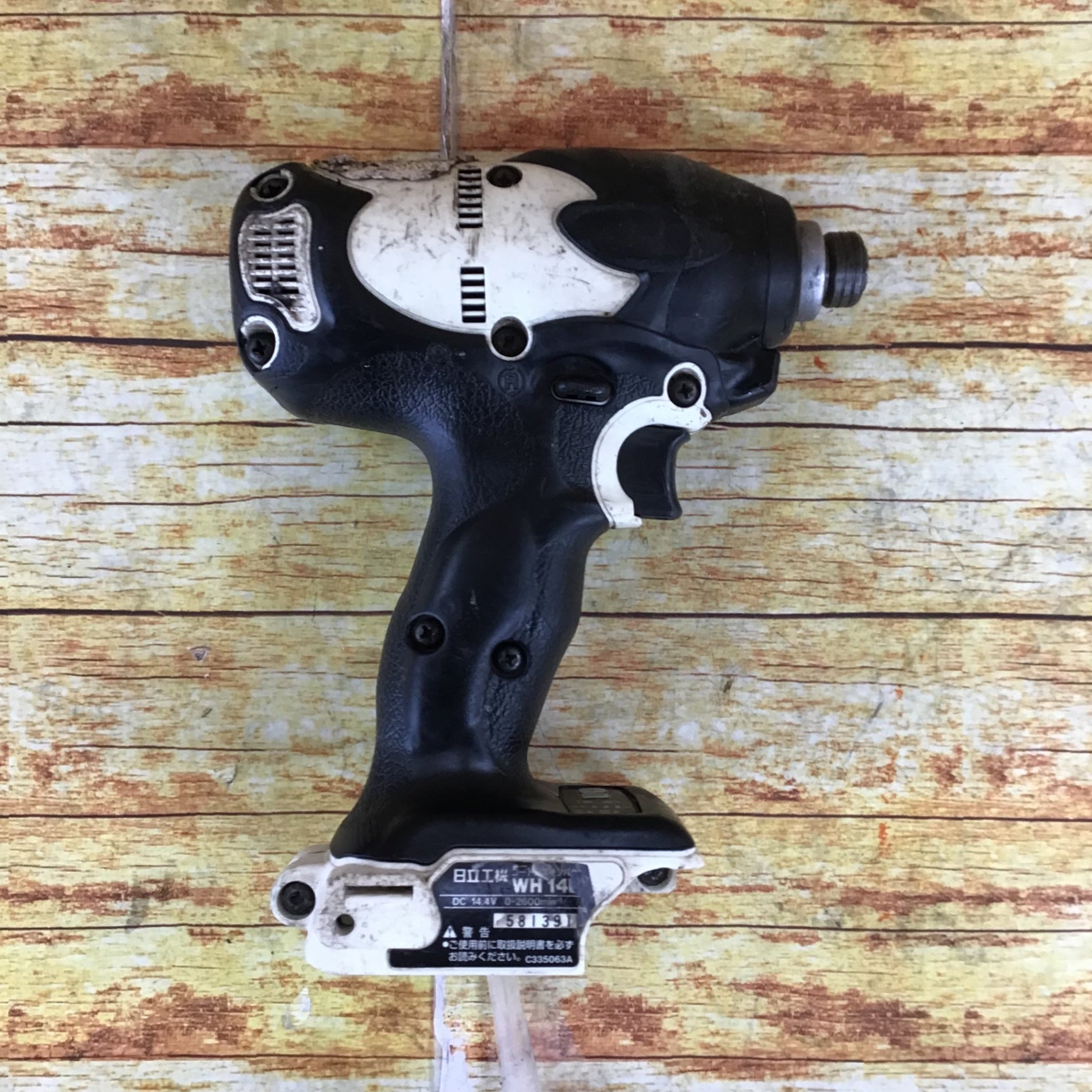 中古品】 日立 14.4vコードレスインパクトドライバ WH14DBL