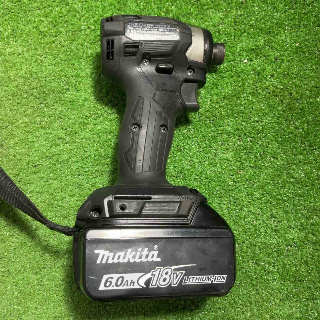 ★マキタ(makita) コードレスインパクトドライバー TD173DRGXB 動作確認済【川口店】