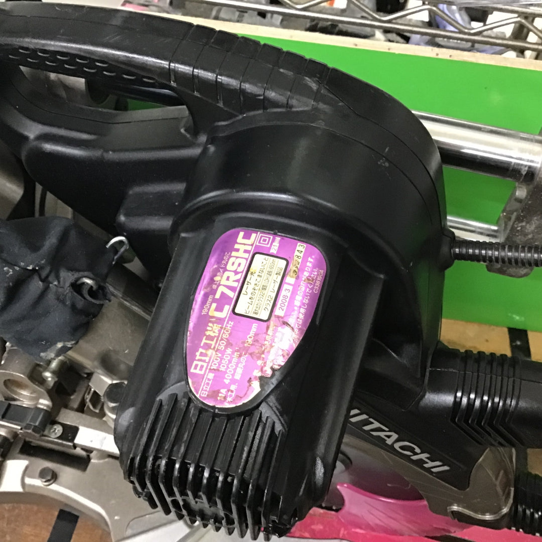 ★ハイコーキ(HIKOKI ※旧:日立工機) 卓上スライド丸のこ C7RSHC【町田店】