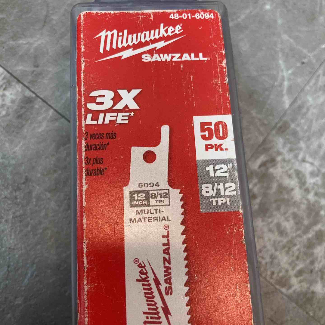 ミルウォーキー Milwaukee レシプロソーブレード 48-01-6094 12インチ【八潮店】