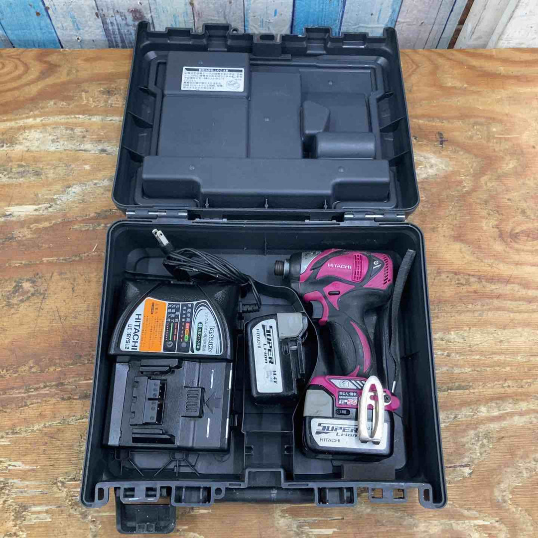 ★ハイコーキ(HIKOKI ※旧:日立工機) コードレスインパクトドライバー WH14DBAL(2LSCK)(R)【柏店】