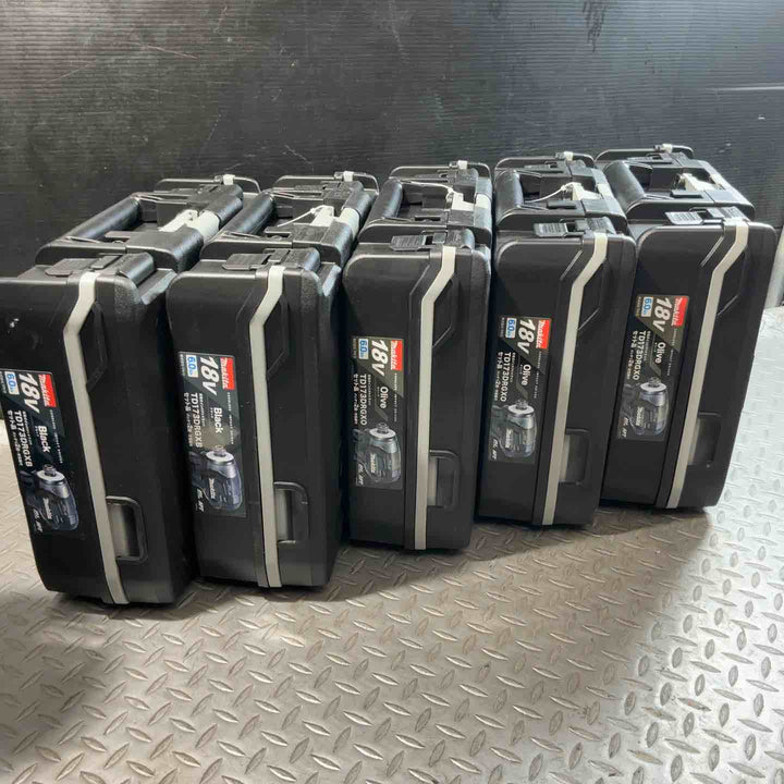 マキタ(makita) コードレスインパクトドライバー TD173DRGXB(2台)・TD173DRGXO(3台)　計5台セット【草加店】
