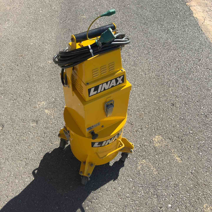 【中古品・店頭受取り限定】 ライナックス/LINAX 床表面研削機/ポルチェ・K-20E 専用集じん機＆替え刃セット 【桶川店】