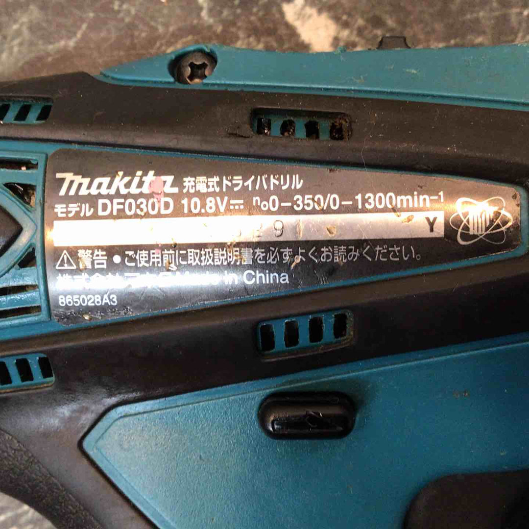 ☆マキタ(makita) コードレスドリルドライバー DF030DWX【八潮店】