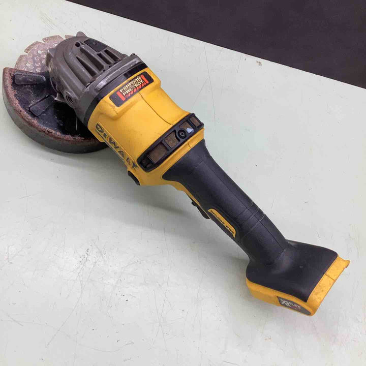 デウォルト(DeWALT) ジスクグラインダ DCG414N-JP バッテリー×2 充電器付 18V 54V 【越谷店】