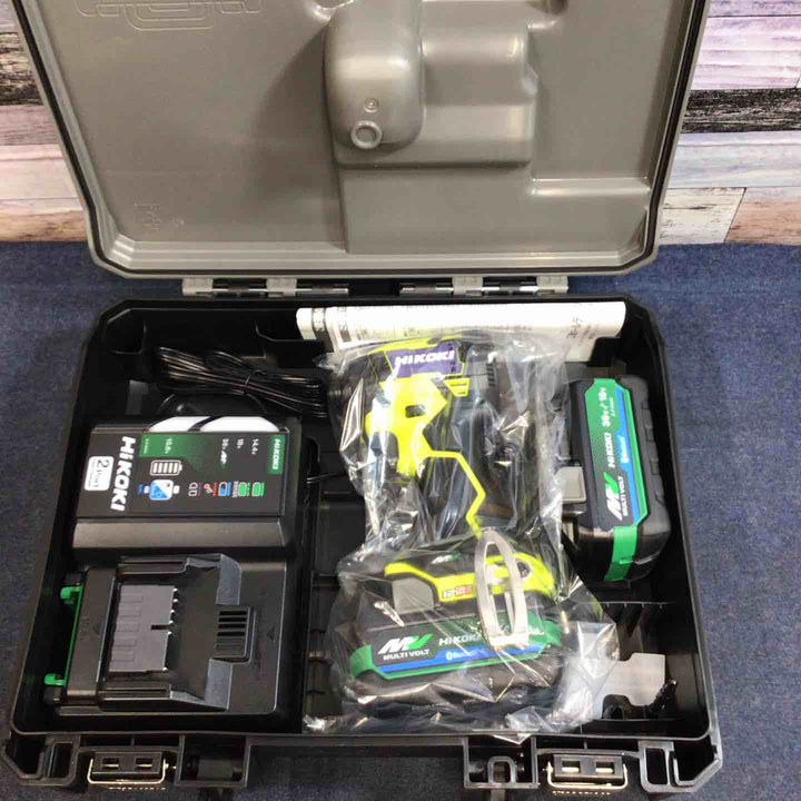 【未使用品】★ハイコーキ HIKOKI 36V コードレスインパクトドライバ スパイダーイエロー WH36DD(2XHYSZ)【八潮店】