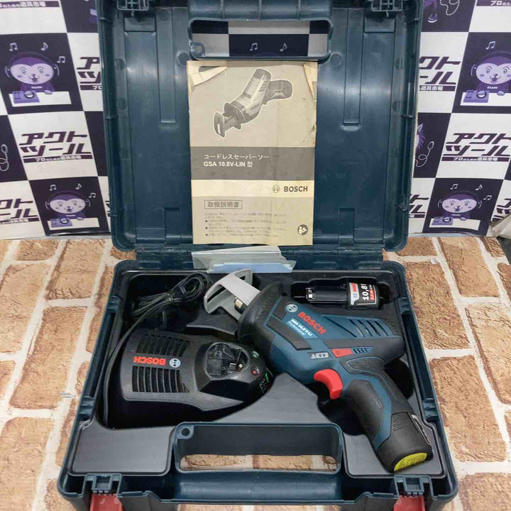 【中古品】BOSCH(ボッシュ) 10.8Vコードレスセーバーソー GSA10.8V-LIN【所沢店】
