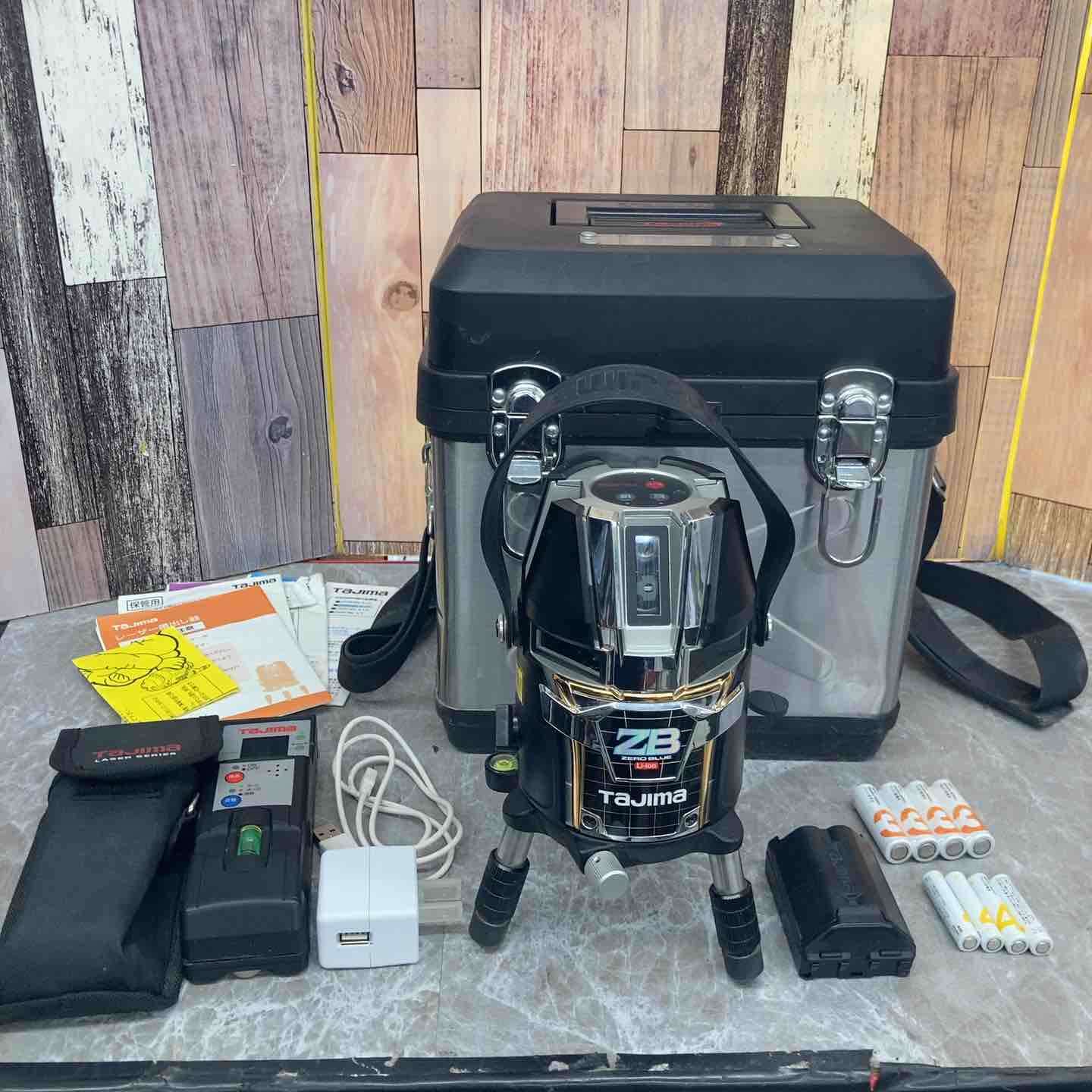 タジマ　レーザー墨出し　自動追尾　中古品！！ 楽天市場】レーザー 墨出し 中古 タジマの通販