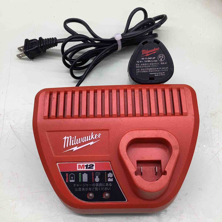 ミルウォーキー レシプロソー 出力電圧12V  電池容量14Wh 2420-22JP 　【越谷店】