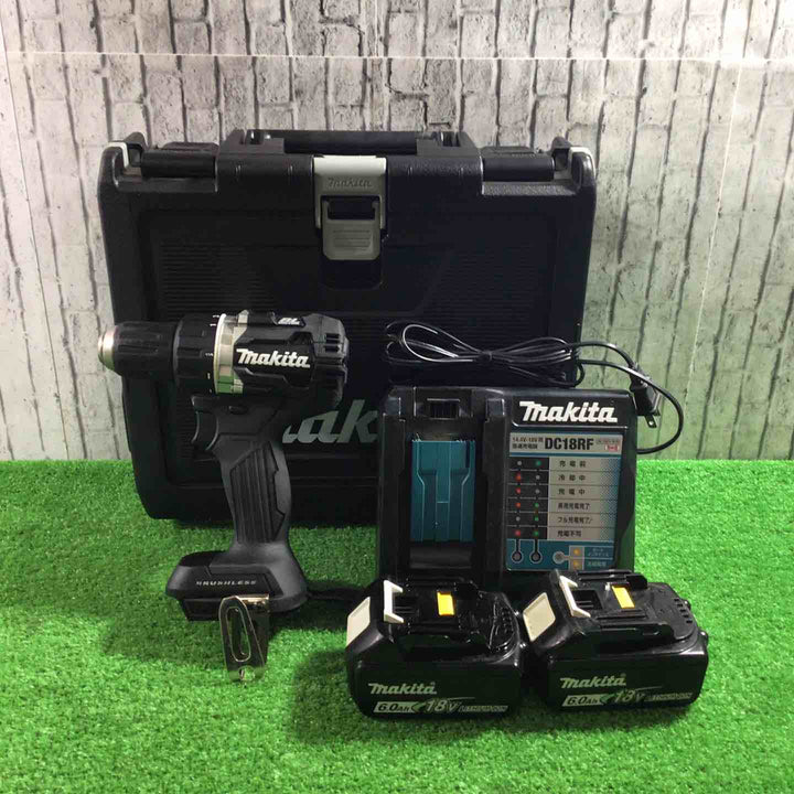 ◇マキタ(makita) コードレスドリルドライバー DF484DRGXB 黒【川口店】
