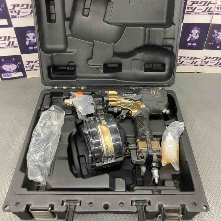 【中古品】ハイコーキ(HIKOKI ※旧:日立工機) 高圧エア釘打ち機 NV50HR2(S)【所沢店】