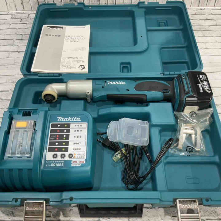☆マキタ(makita) コードレスアングルインパクトドライバ TL060DRF【川口店】