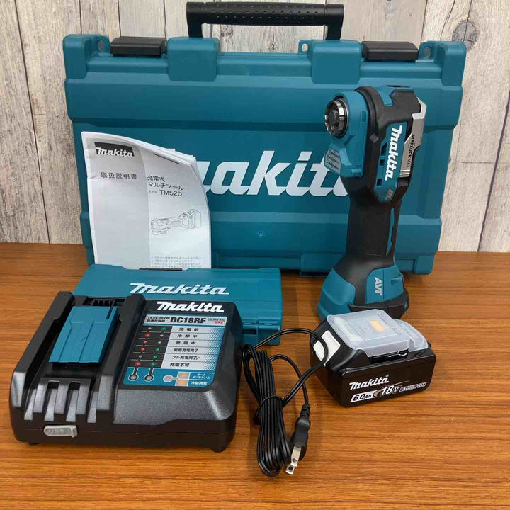 【未使用品】★マキタ makita 18V コードレスマルチツール TM52DRG【八潮店】