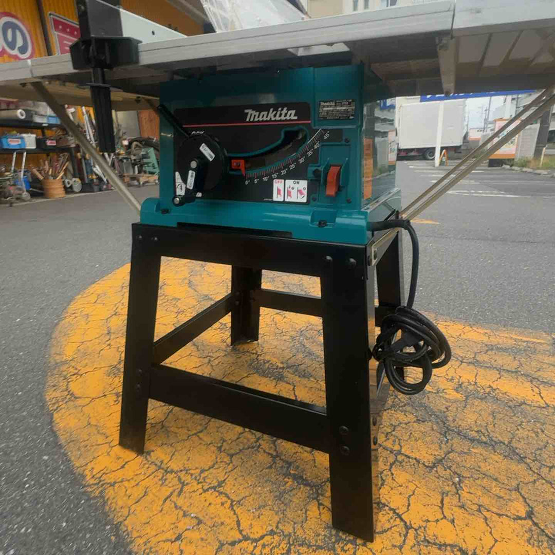 【中古・発送可！】 マキタ makita マルノコ盤 2703 台座(193920-6)、サブテーブル(192797-6、192798-4) フルセット！ 【桶川店】
