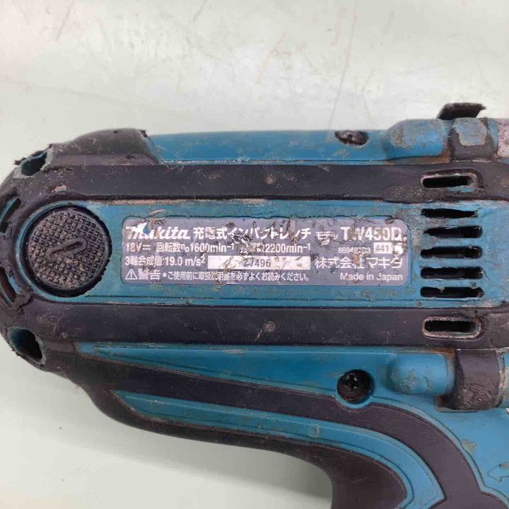 ☆マキタ(makita) コードレスインパクトレンチ TW450DZ【越谷店】