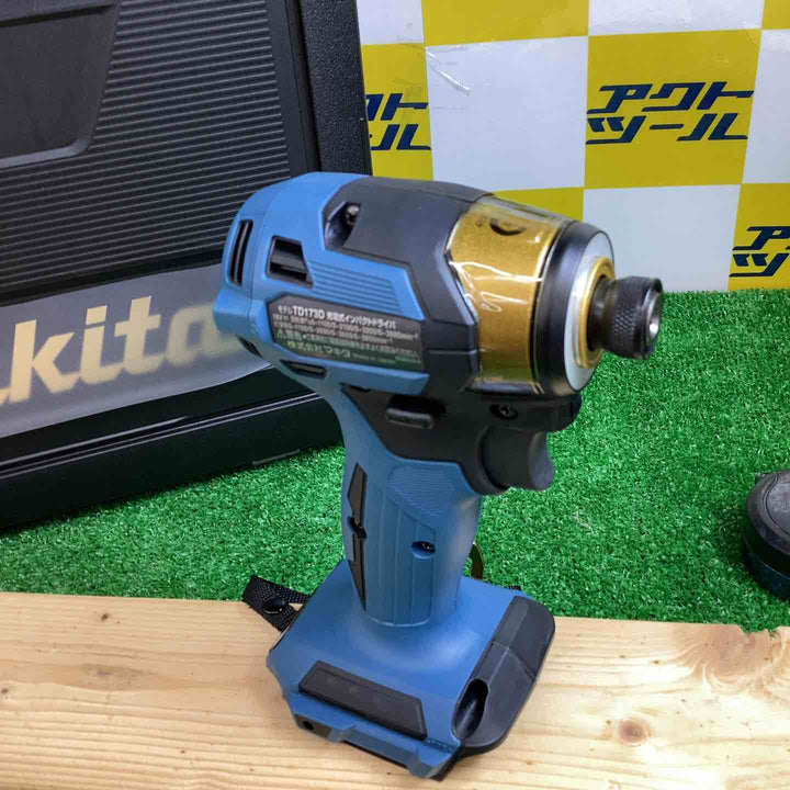 ◇マキタ(makita) コードレスインパクトドライバー TD173DZPB LXT20周年記念限定カラー プレミアムブルー 本体のみ【越谷店】