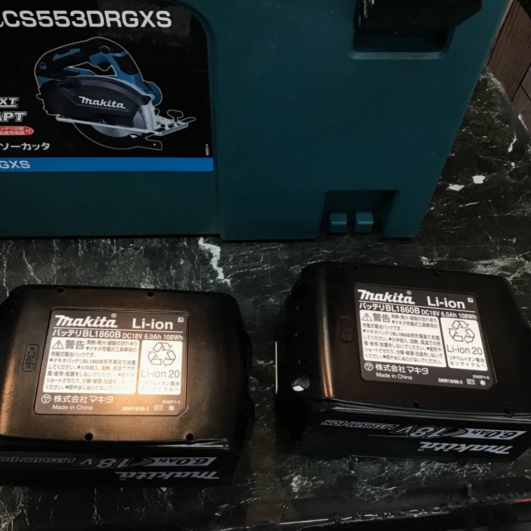 ★マキタ(makita) コードレスチップソーカッター CS553DRGXS【八潮店】