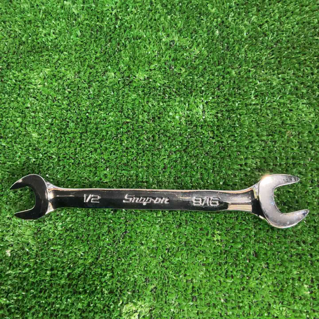 スナップオン(Snap-on) オープンエンドレンチ 2本セット V02022B(5/8・11/16)・V01618B(1/2・9/16)【八潮店】