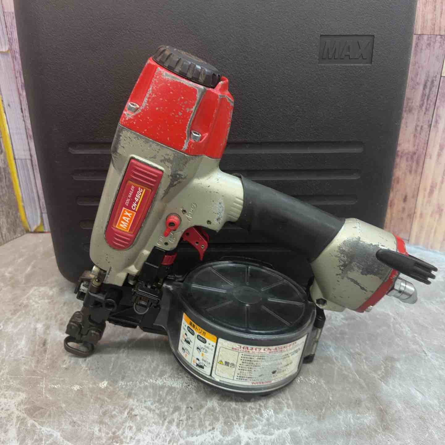 ★マックス(MAX) 常圧エア釘打ち機 CN-450G(FP)【八潮店】 ☆マックス(MAX) 常圧エア釘打ち機 CN-450G(FP)【八潮店】 – アクト
