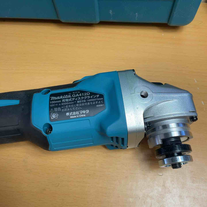 ★マキタ(makita) 100mmコードレスディスクグラインダ GA412DRGX【越谷店】