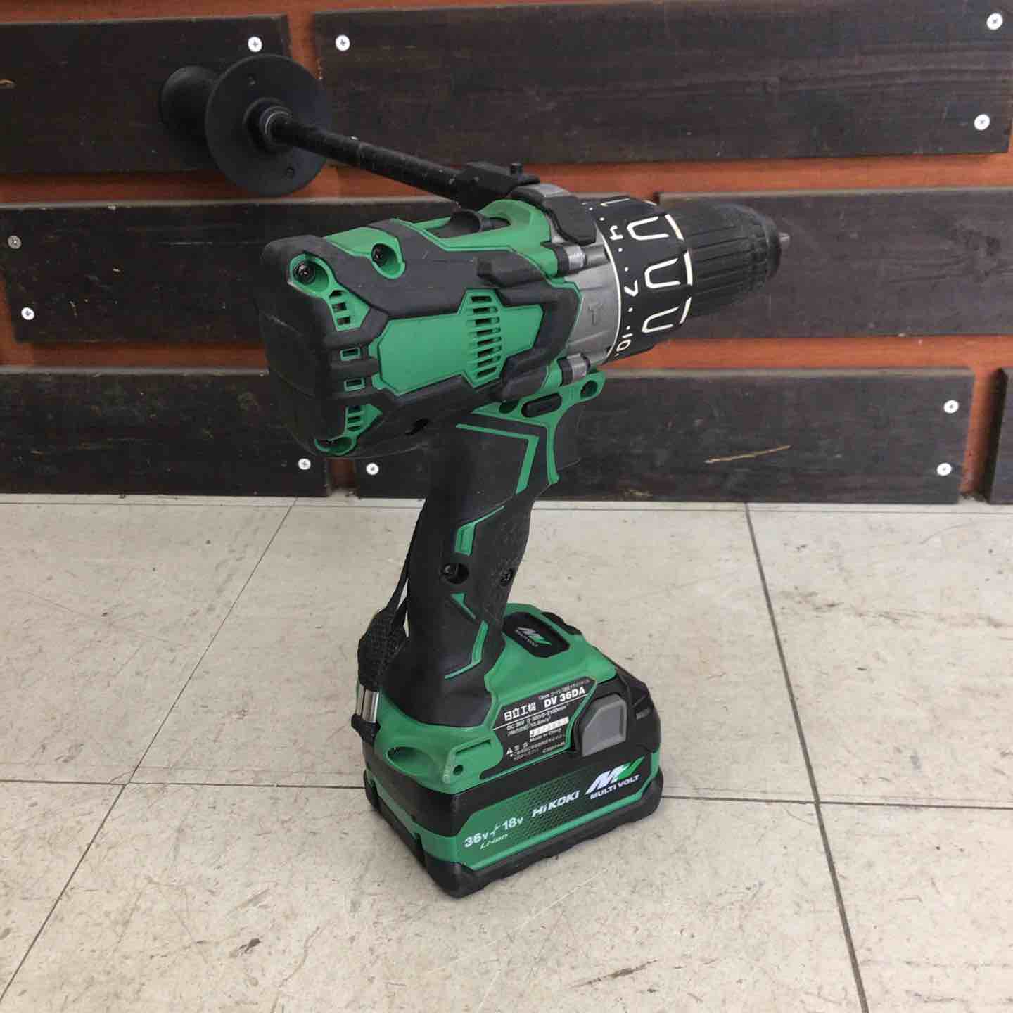 中古品●HiKOKI 振動ドリルドライバー DV36DA(2XP)●B●ITCP0FB48STS 中古品】 ハイコーキ/HIKOKI コードレス振動ドリルドライバー DV36DA