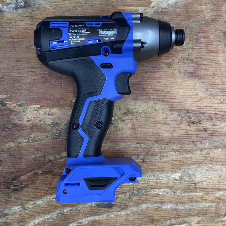 HiKOKI(ハイコーキ) 18V コードレス インパクトドライバ 高トルクタイプ 2.0Ah 蓄電池×2個 充電器 ケース付 FWH18DF(2BG)【柏店】