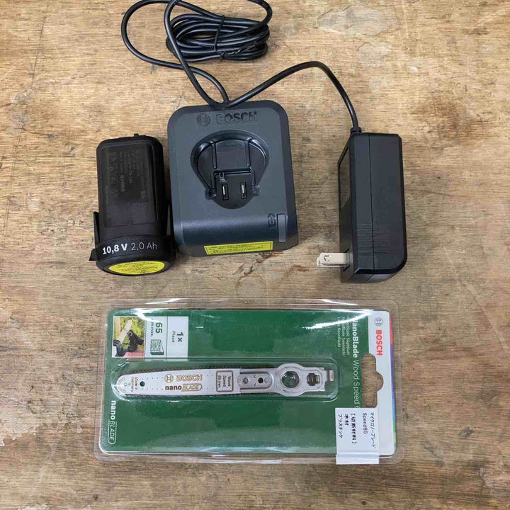 【中古/美品】BOSCH (ボッシュ) コードレスマイクロソー EasyCut10.8 CUT1108 DIYモデル 替刃付き【柏店】