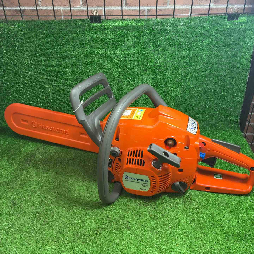 【中古品】 ハスクバーナ (Husqvarna) エンジンチェーンソー 120e Mark II (mark2) 【藤沢店】