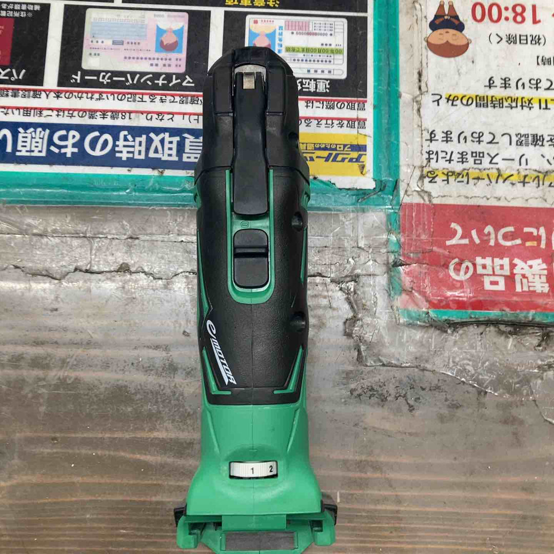 ★ハイコーキ(HIKOKI ※旧:日立工機) コードレスマルチツール CV18DBL(NN)　本体のみ【戸田店】