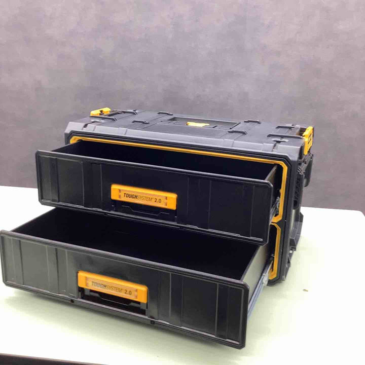 ◇デウォルト(DEWALT) タフシステム2.0 2段チェストツールケース DWST83529-1【越谷店】