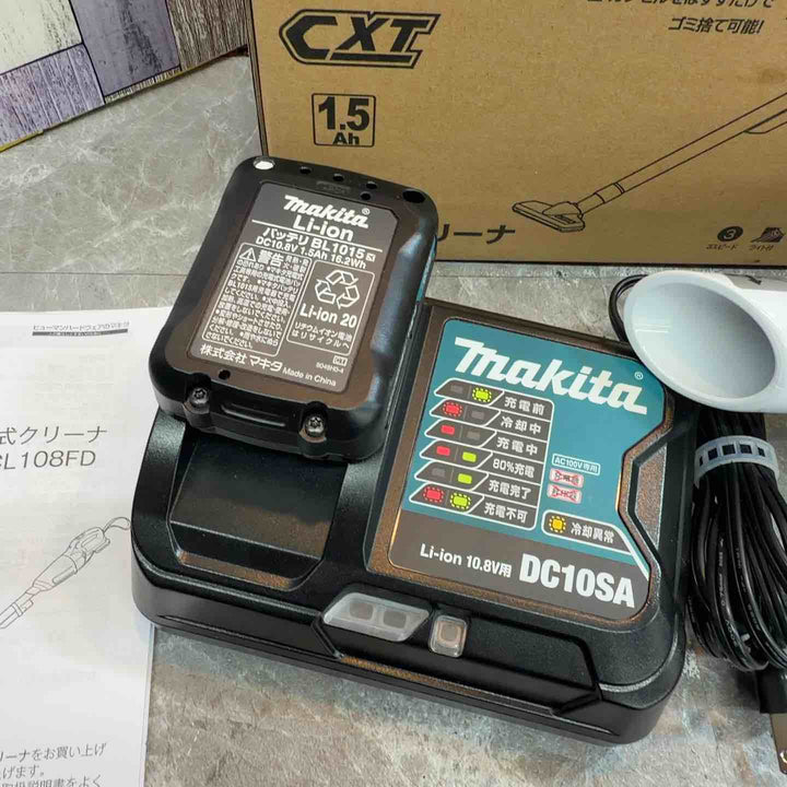 ◇マキタ(makita) コードレスクリーナー CL108FDSHW【八潮店】
