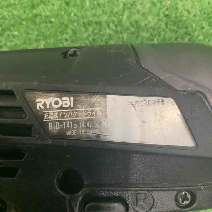 ◇リョービ(RYOBI) コードレスインパクトドライバー 14.4V BID-1415 657700A【川口店】