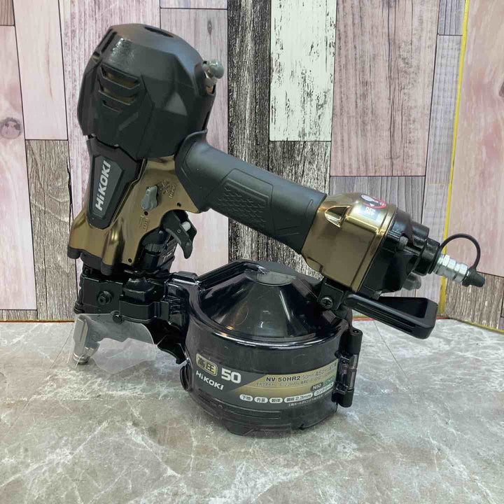 【未使用品】ハイコーキ HIKOKI 50mm 高圧エア釘打ち機 NV50HR2(S)【八潮店】