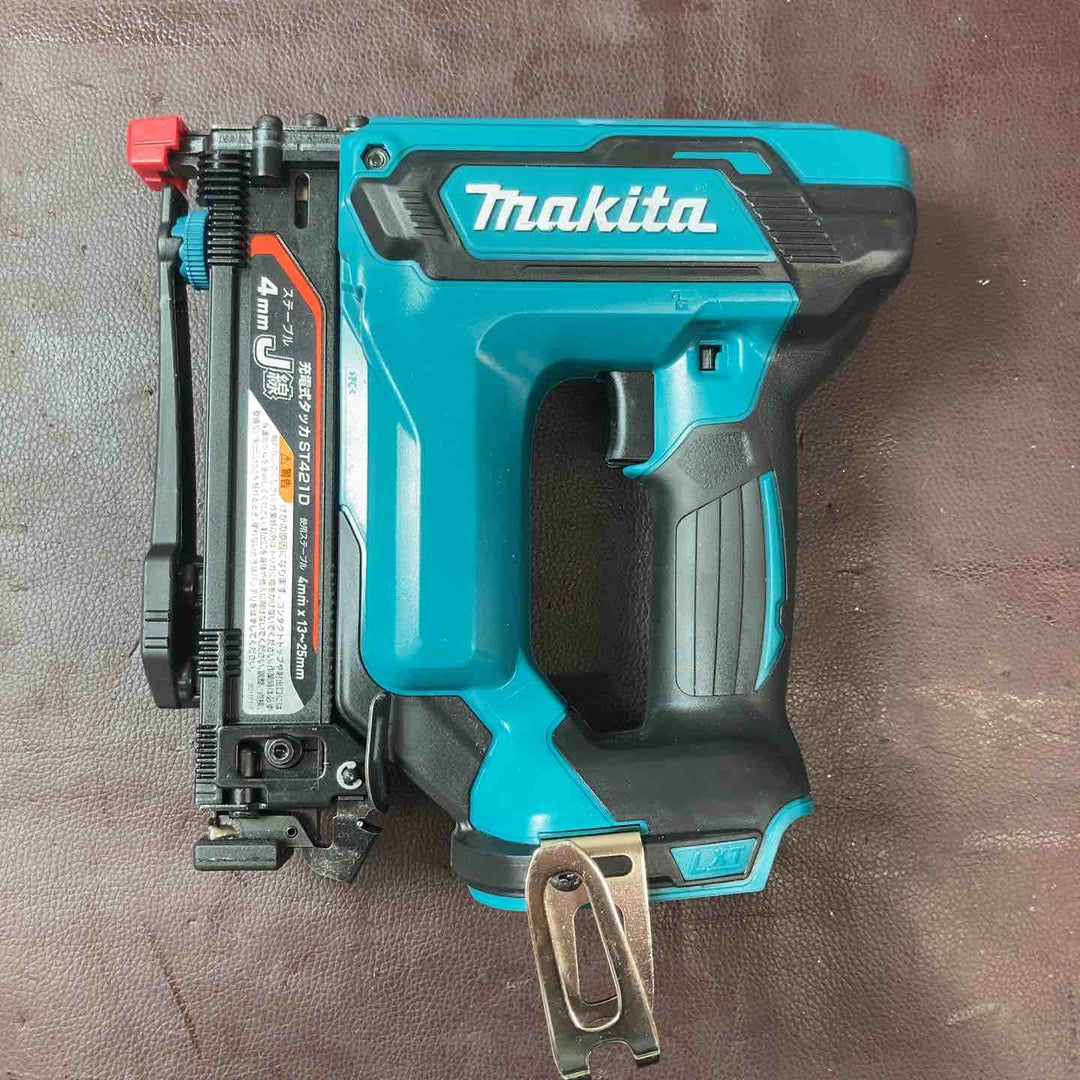 【中古品】 マキタ(makita) コードレスタッカ ST421DRG 18V J線/4mm 【東大和店】