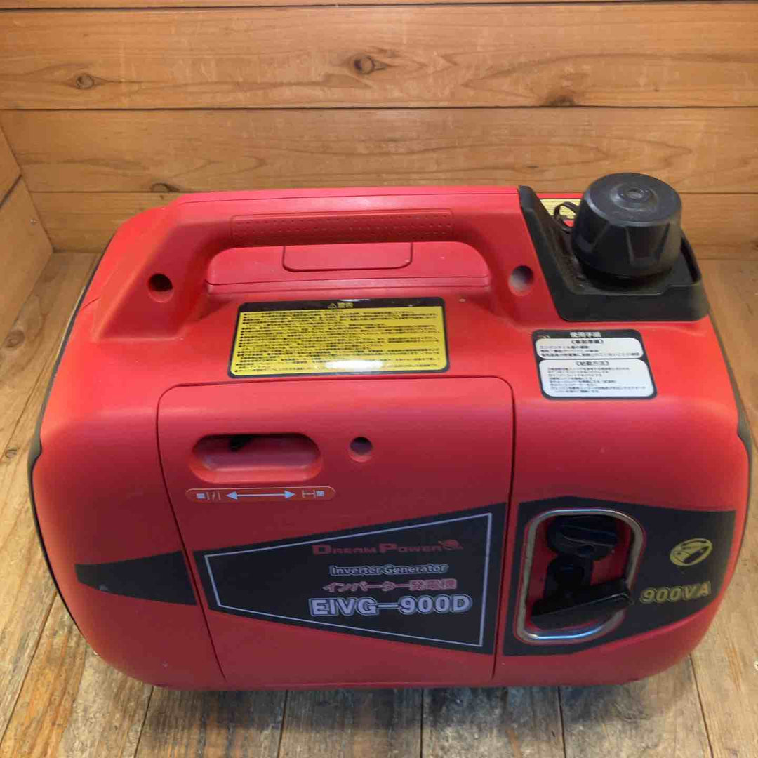 【中古】ナカトミ(NAKATOMI) インバーター発電機  EIVG-900D【所沢店】
