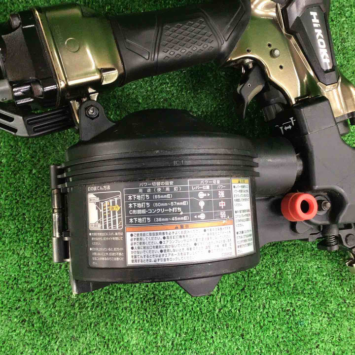 ★ハイコーキ(HIKOKI ※旧:日立工機) 高圧エア釘打ち機 NV65HR2(S)【川崎店】