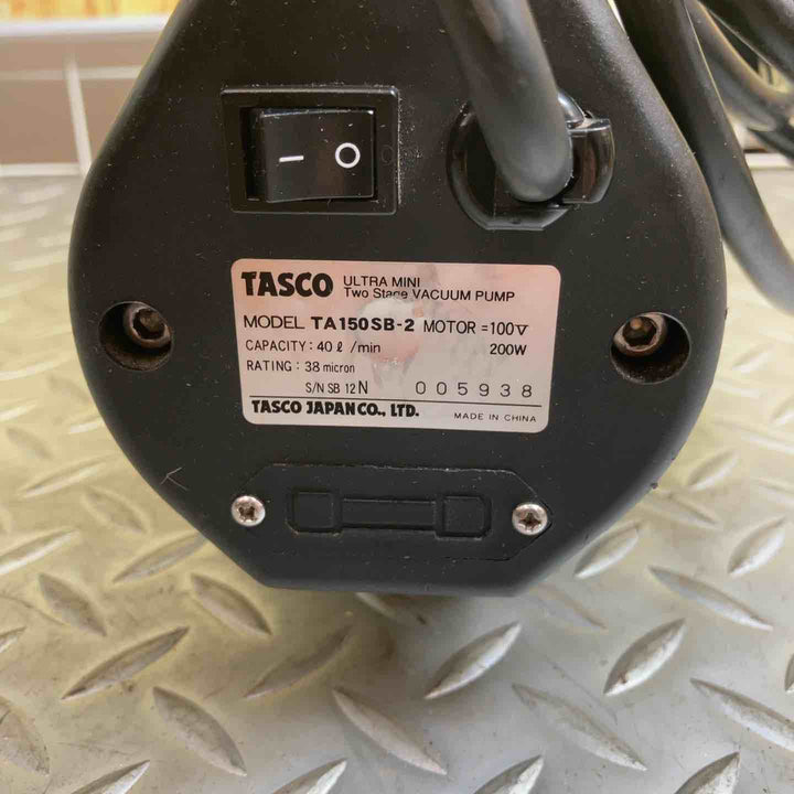 タスコ(TASCO) ツーステージ真空ポンプ モデル：TA150SB-2【川崎店】