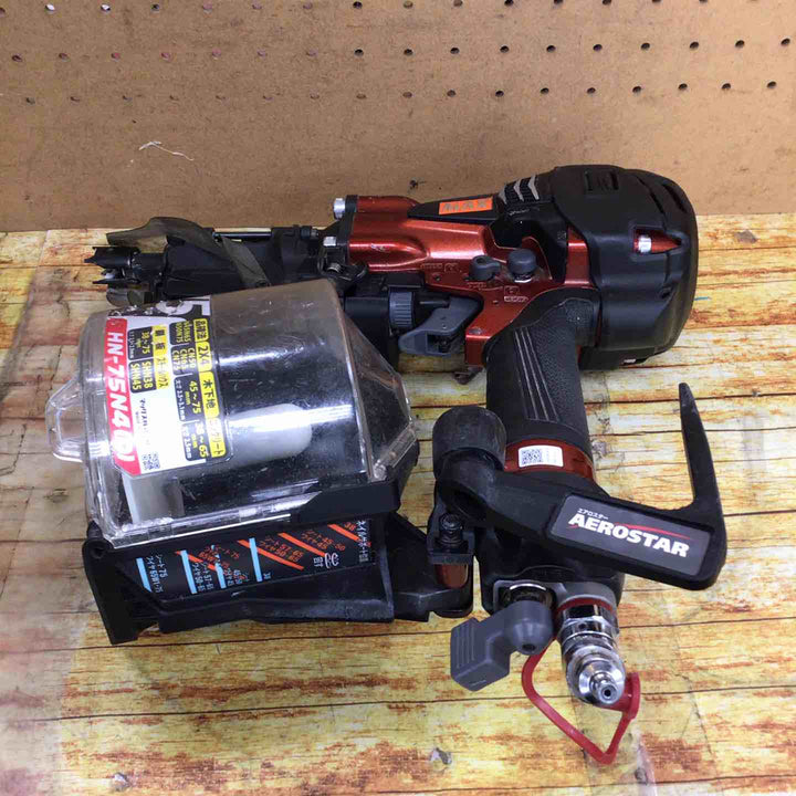 ★マックス(MAX) 高圧エア釘打ち機 HN-75N4(D)-R【川崎店】