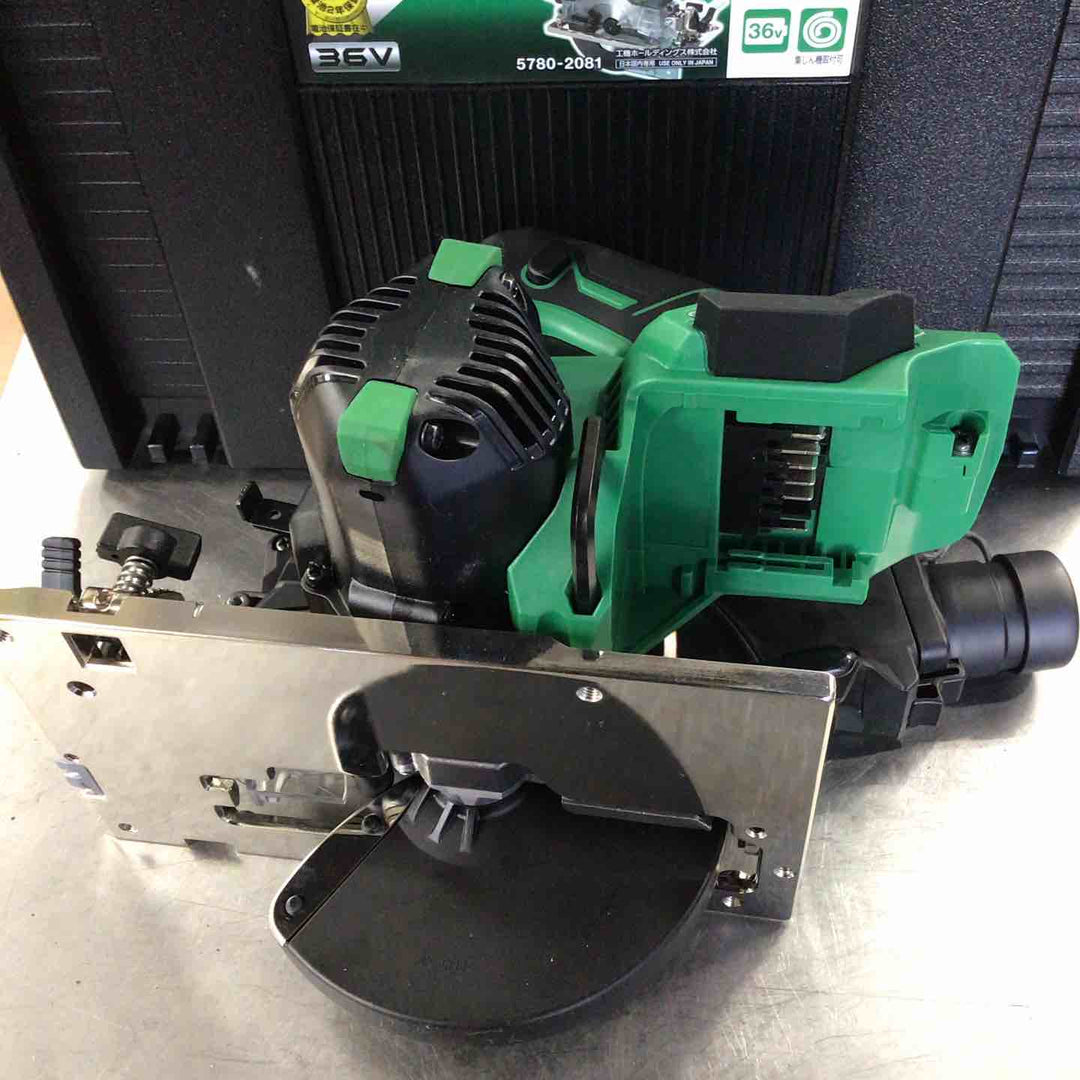 【未使用】HiKOKI(ハイコーキ) 旧日立工機 36V マルチボルト コードレス 集塵丸のこ のこ刃別売り C3605DYB(XPS)【草加店】