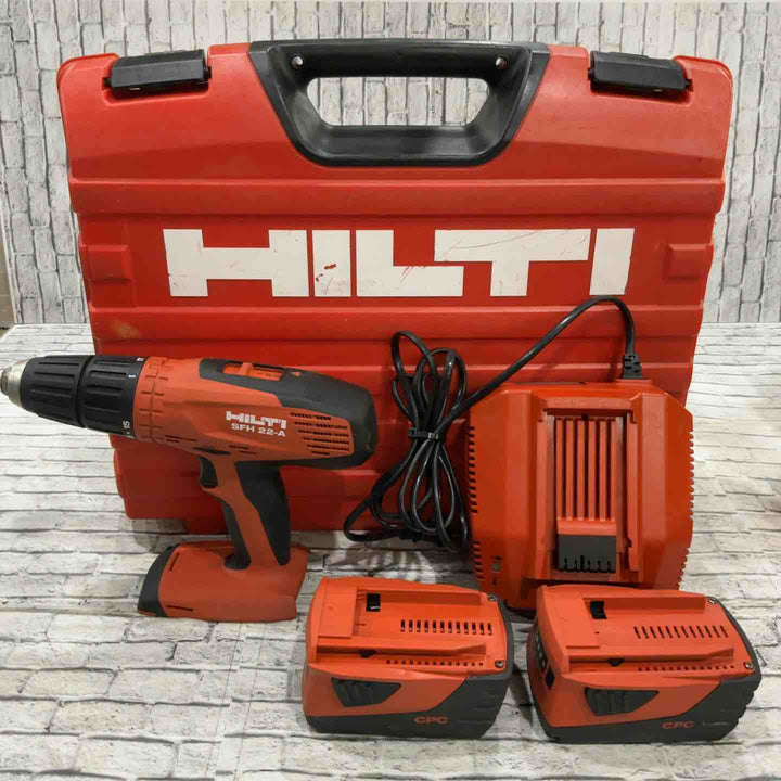 ☆ヒルティ(Hilti) コードレスドリルドライバー SFH22-A【川口店】