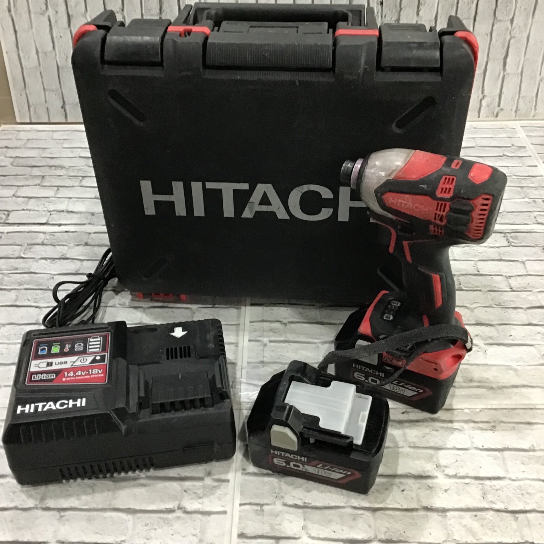 HiKOKI（旧日立工機） WH18DDL2 18Vインパクトドライバー アクティブイエロー【リライズ市川行徳店】【店頭取引限定】【中古】IT84KEN04LQ4 ☆ハイコーキ(HIKOKI ※旧:日立工機) コードレスインパクトドライバー