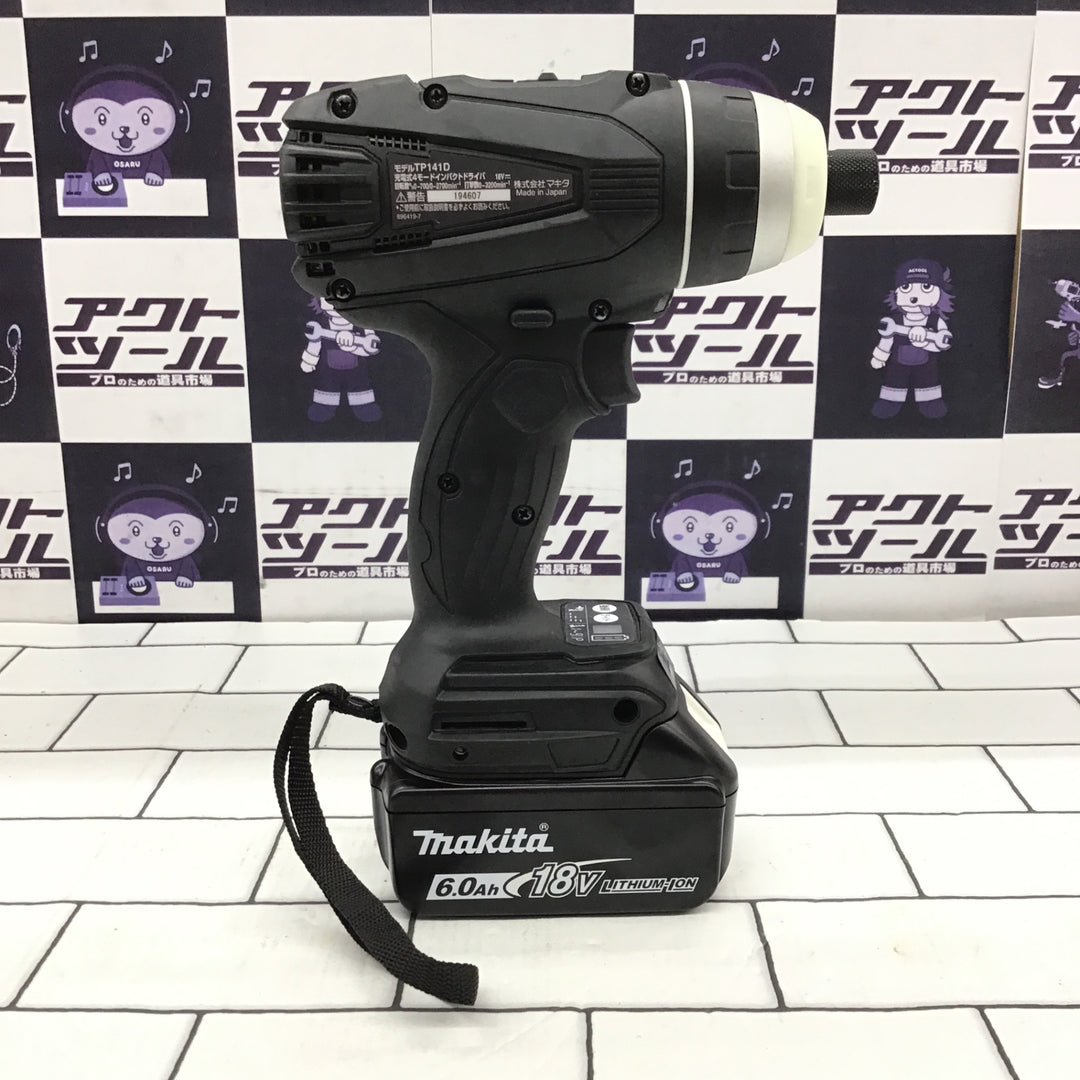 ★マキタ(makita) コードレス4モードインパクトドライバー TP141DRGXB【所沢店】