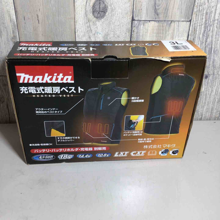 【未使用品】 makita マキタ 充電式暖房ベスト CV202DZ 3L 【戸田店】