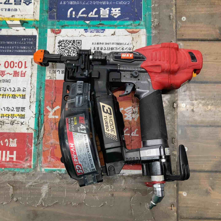 ★マックス(MAX) 高圧エアネジ打ち機 HV-R41G5-G　本体のみ　高圧仕様【戸田店】