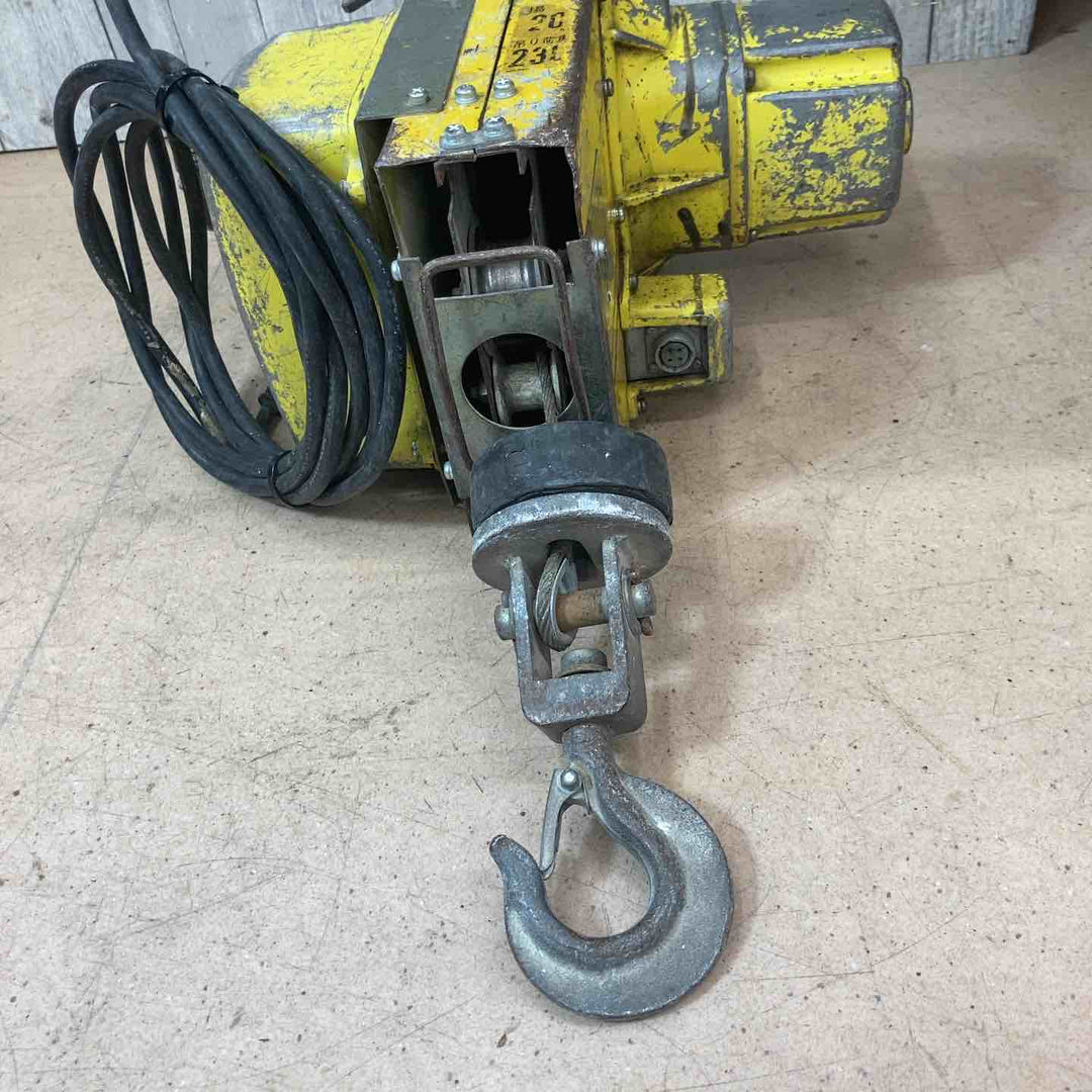 【中古品/店頭受取り限定】トーヨーコーケン(TKK) 微速付ベビーホイスト BH-800T 電動ウインチ(ワイヤー)【東大和店】
