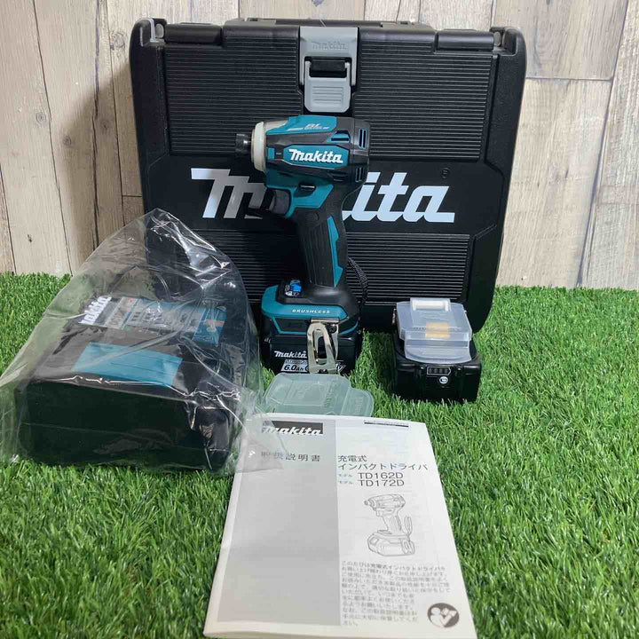 マキタ(makita) 14.4Vコードレスインパクトドライバー TD162DRGX純正バッテリ付➁【戸田店】