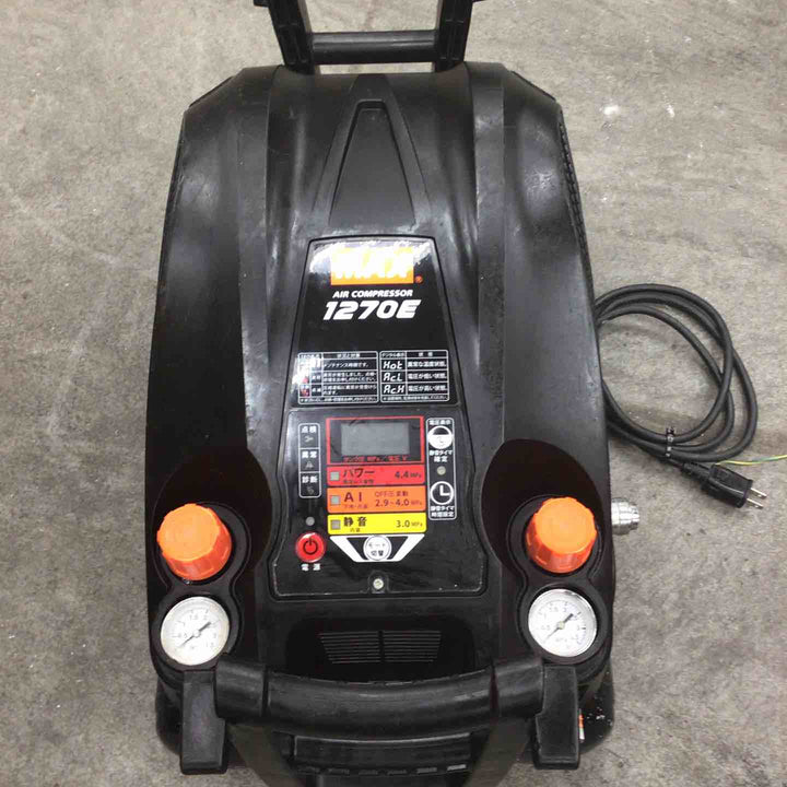 マックス(MAX) エアコンプレッサー AK-HH1270E_ブラック【川崎店】